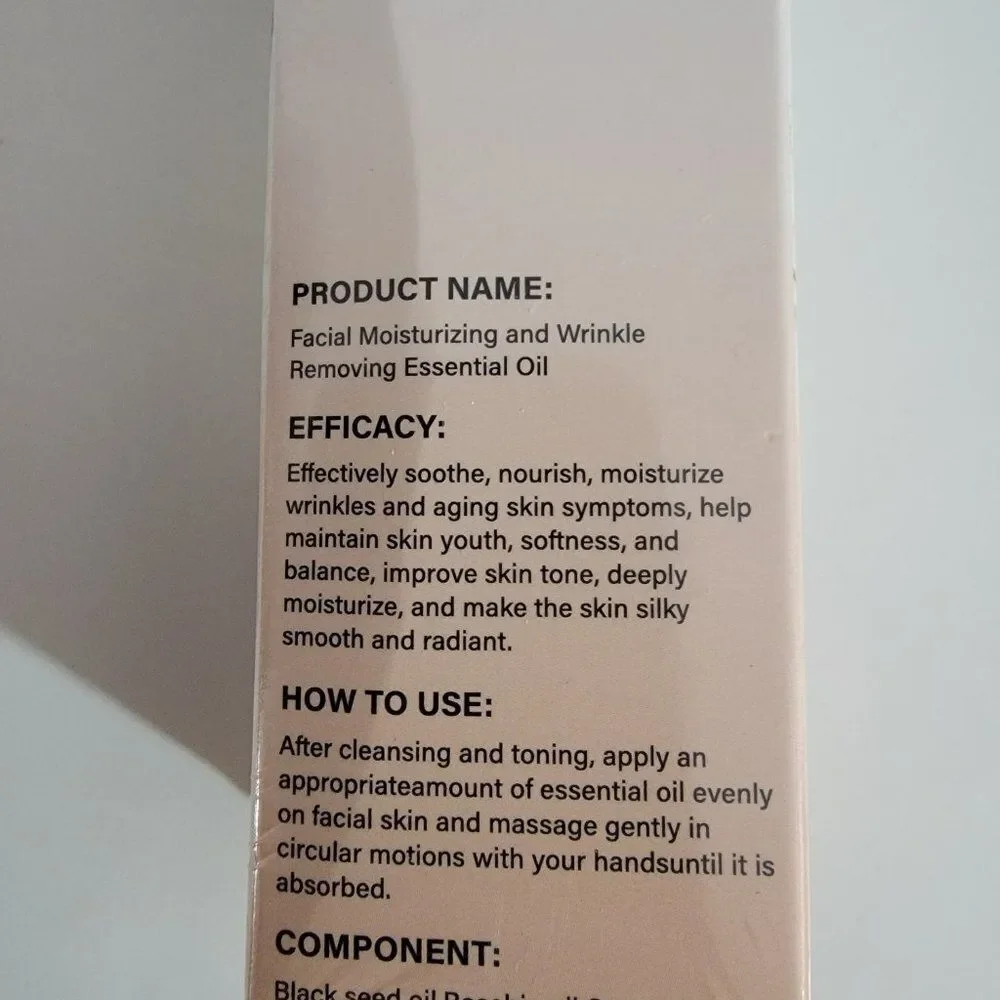 Fortifying Oil Facial Moisturizing Wrinkle Removing Essential Oil NIB